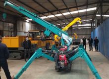 點擊查看詳細信息<br>標題：3噸履帶式蜘蛛吊 閱讀次數(shù)：4159